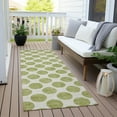 thumbnail image 6 of Addison Rugs Chantille Indoor/Outdoor Transitional Circles Aloe Washable Runner Rug, 2'3" x 7'6", 6 of 6