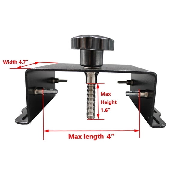 INTBUYING 1 PC Screen Printing Pallet Brackt Printer Support Tool Press Boar Holder Wider