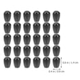 thumbnail image 3 of UPKOCH 15 Pairs of Stethoscope Replacement Pieces in Black Silicone for Veterinarians, 3 of 6