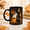 Black, variant on Halloween Mug Friendly Ghost Storytime Ceramic Coffee Cup for Halloween Lovers
