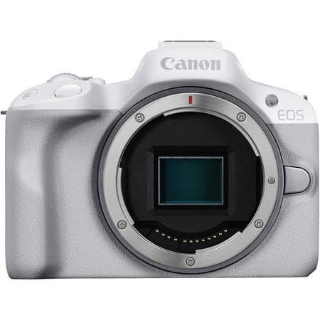 UPC: 0013803351439 | Canon EOS R50 Mirrorless Camera – Body Only White (5812c002)
