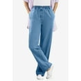 thumbnail image 3 of Woman Within Plus Size 7-Day Straight-Leg Elastic-Waist Denim Jean (Petite & Tall Available), 3 of 5