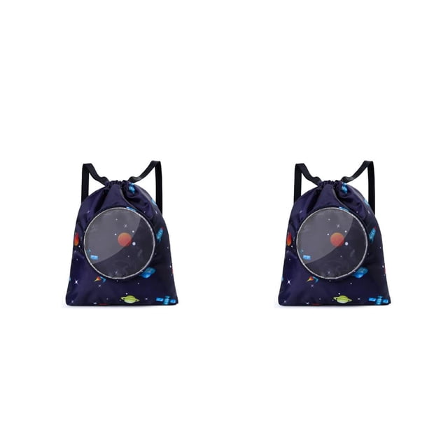 Soidarity Bolsa seca y húmeda para natación, deportes de playa al aire libre, de hombro, correa ajustable, bolsa portátil, ropa, traje de baño, Tipo 1 S 2piezas Soidarity CBP214869