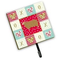 East Friesian Sheep Love Leash or Key Holder