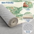 thumbnail image 3 of Washable Runner Rug, Soft Non Slip Pink Kitchen Runner, Low Pile Ultra Thin Hallway Rugs, Non Sheddiing Foldable Lightweight Mat for Entryway Bathroom Laundry, Snake Print, 3 of 8