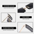 thumbnail image 4 of Gafas de sol rectangulares sin montura para mujeres y hombres, gafas ultralivianas con montura de metal, gafas cuadradas de moda con protección UV400, unisex, 4 of 4