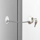 thumbnail image 5 of 2 Pack Refrigerator Lock With 4 Keys, Refrigerator Lock Dorm Freezer Door Lock And Child Safety Cabinet Lock With Strong Adhesive, 5 of 5
