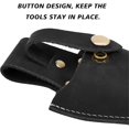 thumbnail image 6 of HNYG Plier Holder for Belt, Durable Leather Sheath Pouch Holder, Tool Holsters for Garden Pruning Pliers, Shears, Scissors or Knife, Black, 6 of 6
