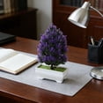 thumbnail image 4 of Lunxisen 3 Pcs Decorative Potted Plants Artificial Greenery for Home Decor Indoor Houseplants Living Room Centerpiece Dining Table Arrangement, 4 of 9