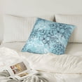 thumbnail image 6 of LNWH Decorative Pillow Covers, Natural Forest Petals Square Sofa Decorative Knit Pillow Case, 20"x20", 6 of 8
