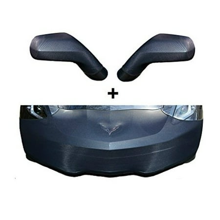 Sport Style Car Bra - C7 Corvette Stingray NoviStretch Front + Mirror Bra High Tech Stretch Mask Combo Fits: All C7 2014 and Newer Corvettes Including Z51, ZO6 and Grand Sport