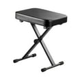 thumbnail image 2 of Banco de piano, asiento de teclado portátil y engrosado x estilos taburete de piano plegable para el escenario de pipa instrumento musical tocando, 2 of 8