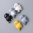 thumbnail image 4 of 5 piezas de imanes magnéticos NQ para refrigerador forma de gato y animal decoración para niños, 4 of 5