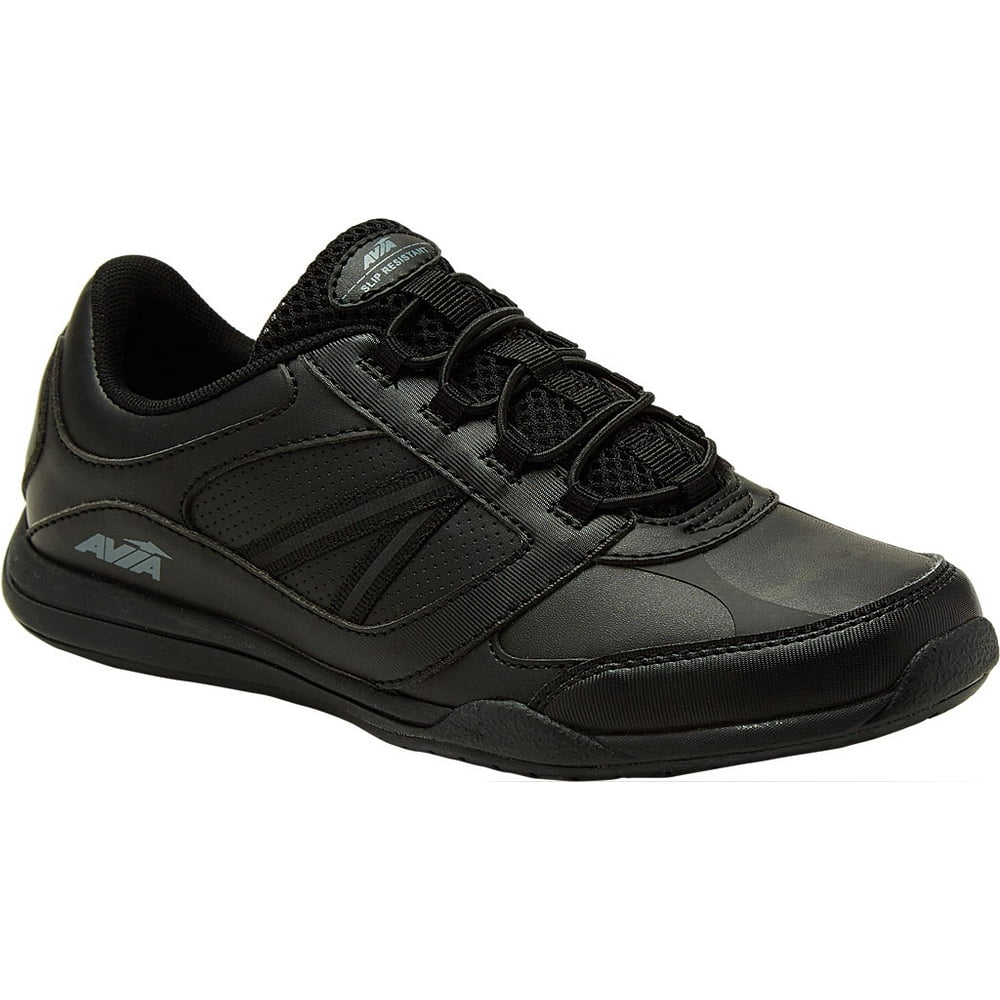 Avia Women�s Avia AviFocus Slip Resistant Shoe Black