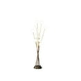 thumbnail image 7 of 46" In 11-Light Acrylic Globe Aluminun Led Chrysanthe Yellow Metal Floor Lamp, 7 of 7