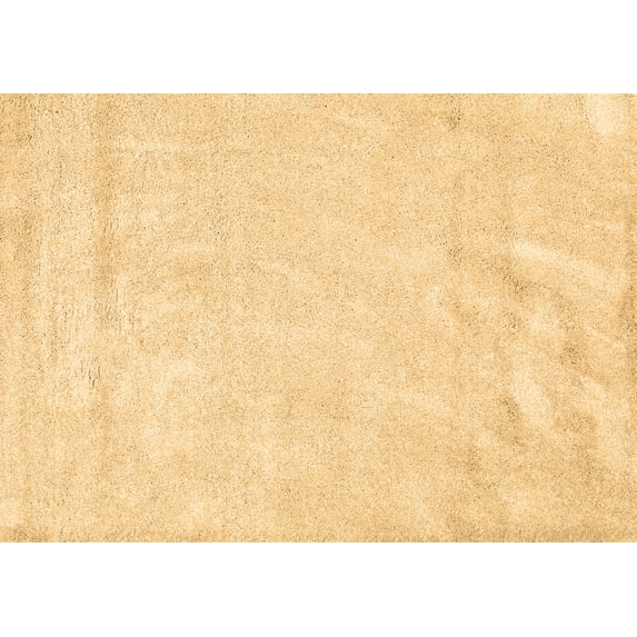 Ahgly Company Indoor Rectangle Solid Brown Modern Area Rugs, 5' x 7'