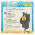 AquaTech EZChange Aquarium Filter Cartridge for 515G Filters, 6pk