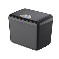 Wovilon Mini Car Trash Can Bin With Lid, Car Vehicle Trash Can Bin,Car Garbage Trash Can Storage For Front Back Seat Accessories For Office