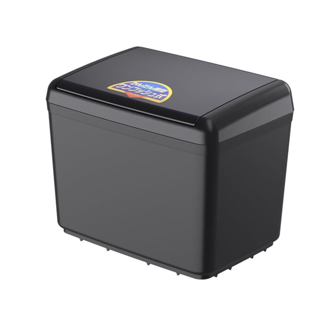 Mini Car Trash Can Bin With Lid, Car Vehicle Trash Can Bin,Car Garbage Trash Can Storage For Front Back Seat Accessories For Office