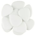thumbnail image 4 of Exotic Plectrums - White Agate Stone Guitar Or Bass Pick - 3.0 mm Ultra Heavy Gauge - 351 Shape - Specialty Handmade Gemstone Exotic Plectrum - 6 Pack, 4 of 7