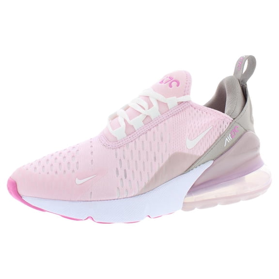 Nike Air Max 270 GS Girls Shoes Size 6, Color: Pink Foam/Summit White