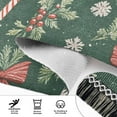 thumbnail image 6 of Yayeee Runner Rug for Bedroom 2'x6' Machine Washable Hallway Non Slip Mat, Christmas Candy Cane, 6 of 8