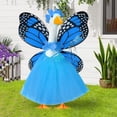 thumbnail image 6 of Sruoe Porch Goose Outfits, 23 Inch Porch Goose Clothes, Goose Clothes Dress, Duck Sculpture Clothes for Lawn Statue Cement Statue Yard Patio Party Decoration, 6 of 7