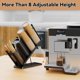 thumbnail image 2 of Organizador de café ajustable OVICAR con soporte para tazas y tapas, negro, 2 of 7