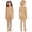 Nude, variant on Ballet Dance Leotard for Kids Gymnastics Training Tumbling Practice Performance Full Body Unitard Nude 6