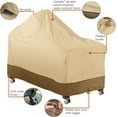 thumbnail image 4 of Veranda Water-Resistant 60 Inch Kamado Ceramic BBQ Grill Cover - Pebble, 4 of 13