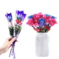 thumbnail image 3 of tredstone 3 Pcs Romantic Luminous Rose Flower Night Flower Night Light Light Flashing Simulation Flower Light Home Desktop Decor Christmas Valentine's Day Gift, 3 of 8