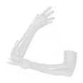 thumbnail image 1 of Guantes de cuero de patente Guantes largos Guantes largos Contamentos completos Anti -Slip Accesorio para mujer para favores de fiesta de cosplay, 1 of 8
