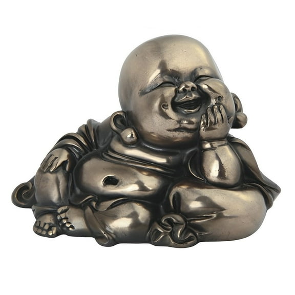 FC Design 4"W Bronze Maitreya Buddha Figurine Statue Sculpture Ornament Decoration Home/Room Decor and Unique Gift Ideas for Housewarming, Holidays and Birthdays
