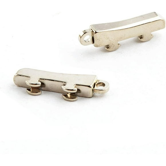 HUGFEGWE 20 Pcs, Charnières de Réparation de Lunettes, Épaisseur de Ressort 1mm/1.3mm, pour Remplacement de Charnières de Lunettes (Couleur : 1.0mm) CJB91-117596