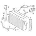 thumbnail image 3 of New Genuine BMW Radiator Module Mount Carrier Right (2013-2015) OE 17117600538, 3 of 8