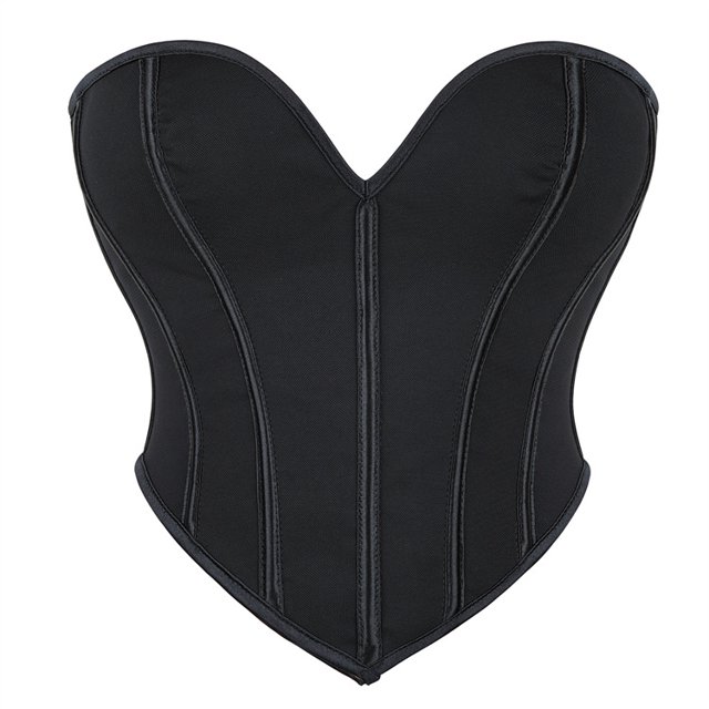 Lindo corsé sin tirantes con forma de corazón de malla transpirable con hombros descubiertos y corsé push-up para mujer, ropa exterior, lencería sexy