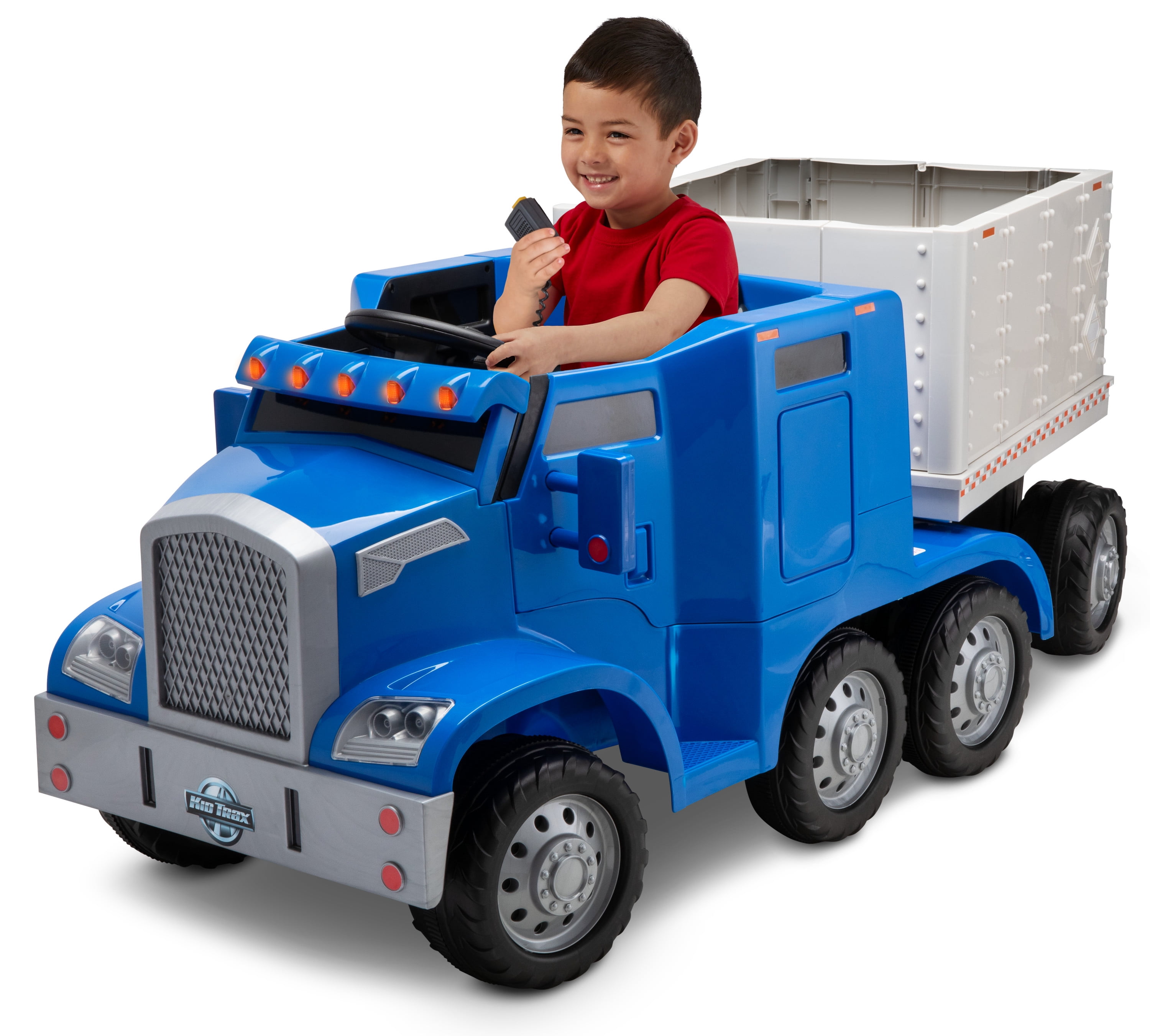 Baby Sit 'N' Ride Tractor Trailer Kids Children Toddlers Boys Play Toy Gift Fun 
