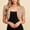Beige, variant on Hueook Tops for Women Crew Neck Short Sleeve Shirts Puff Sleeve Fall Blouses Casual Tee Fitted Stretchy Elegant Top Red S
