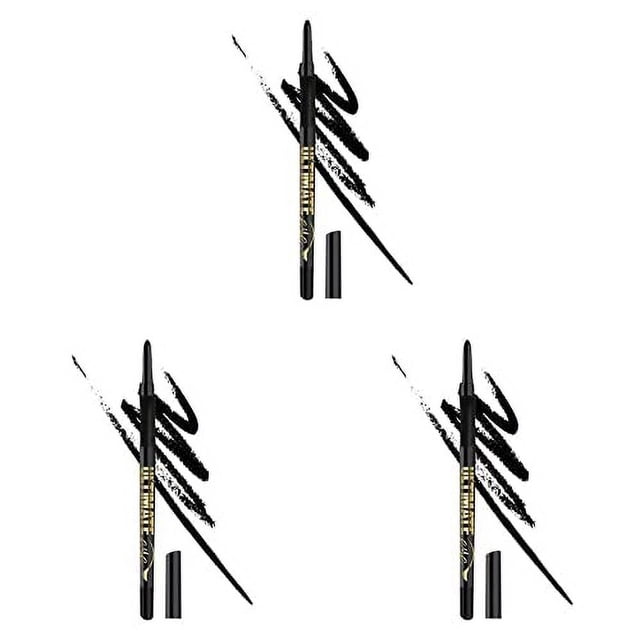 Delineador de ojos L.A. Girl Ultimate Intense Stay Auto Ultimate Black
