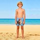 thumbnail image 4 of Pantalones cortos de playa para niños y niñas, de color liso, con estampado bonito, transpirables y con bolsillos, para verano, 4 of 9