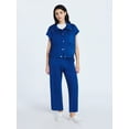 thumbnail image 2 of Scoop Women's and Women's Plus New Scubaknit Snap Vest, Sizes XS-4X, 2 of 5