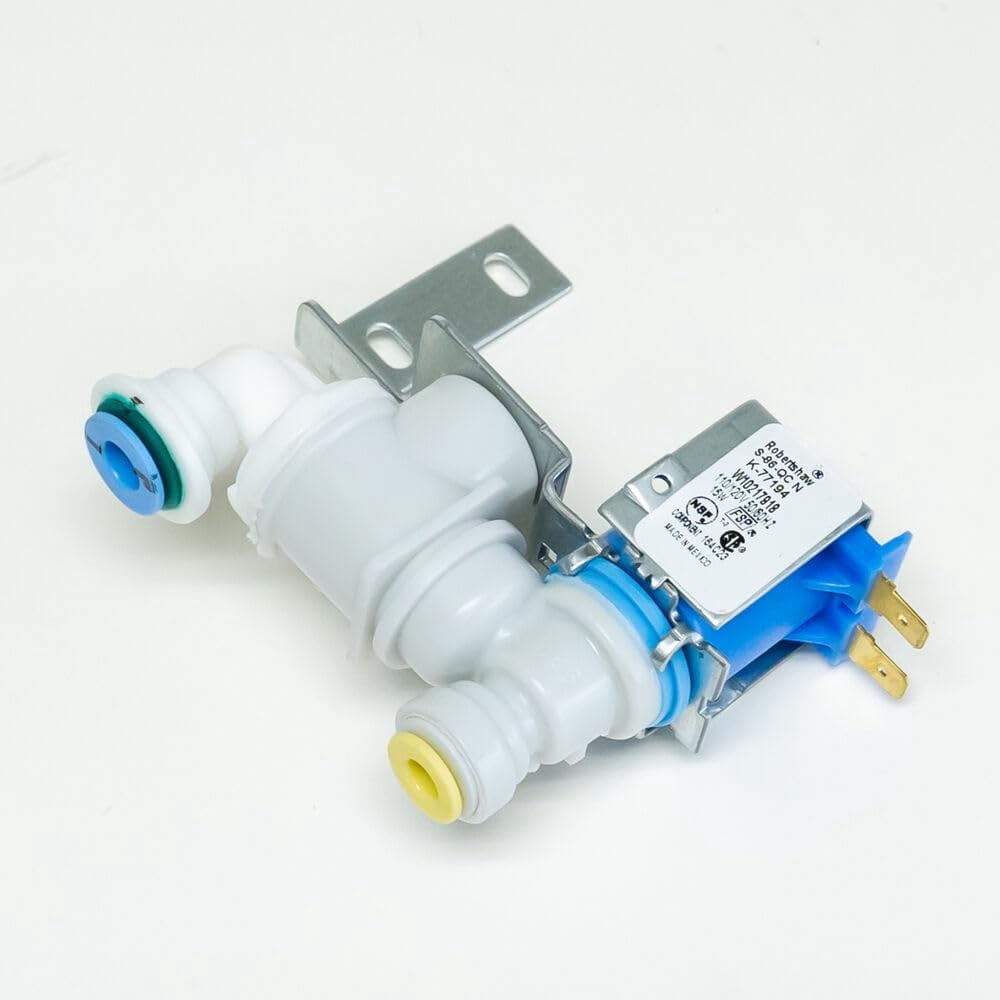 Refrigerator Ice Maker Water Inlet Valve for Whirlpool, Replacement for W10881366, W10433501, 2313644, K-77194 by NESTCO
