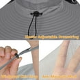 thumbnail image 6 of HOMEYA Mosquito Net Hat with Fan Built-in, Wide Brim Solar Fan Hat With Netting, Outdoor Camping Fishing Hat with 2 Fans, 3 Speeds Adjustable for Men Women - Dark Gray, 6 of 9