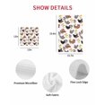 thumbnail image 7 of Farmhouse Rooster Kitchen Dish Towels for Drying Dishes Set of 3, Country Watercolor Flowers Wood Grain Waffle Weave Microfiber Hand Tea Bathroom Towels Quick Dry & Absorbent Towel 15.7x23.6, 7 of 7
