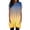 Blue, variant on Womens Summer Crew Neck Short Sleeve Tops Longline Style Pocket Detail Tees Colorful Gradient Ombre Pattern Print T-Shirts