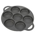 thumbnail image 2 of 1Pcs Breakfast Skillet Pan Black Heat Insulation Pancakes Cooking for Families, 2 of 6