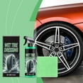 thumbnail image 4 of BallsFHK Car Tire Gloss Spray Car Tire Decontamination Polishing Maintenance Brightening Liquid Coating Agent 120ml, 4 of 5