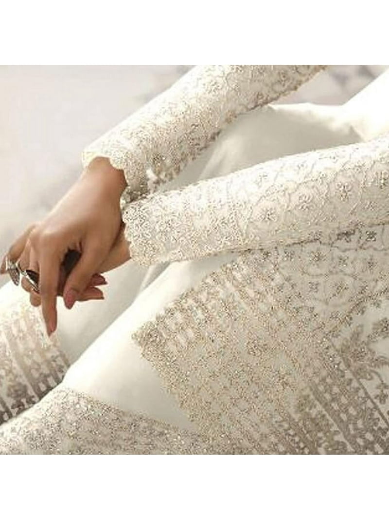 Engagement Wear Indian Shalwar Kameez Suits Pakistani Designer Palazzo Dress  ( White, XXL - 46 ) - Walmart.com