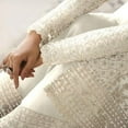 thumbnail image 4 of Engagement Wear Indian Shalwar Kameez Suits Pakistani Designer Palazzo Dress ( White, 6XL - 54 ), 4 of 6