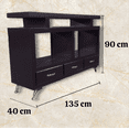thumbnail image 2 of Mueble de madera para televisión de 55 pulgadas, 2 of 6